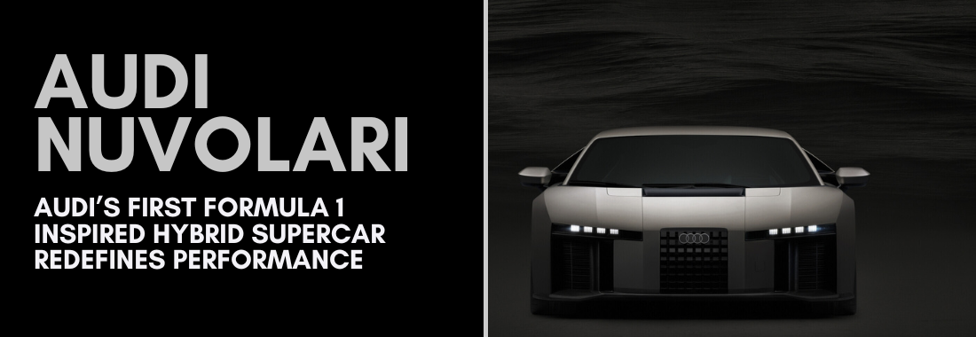 Audi Nuvolari: Audi’s First Formula 1 Inspired Hybrid Supercar Redefines Performance